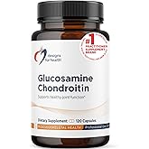 Designs for Health Glucosamine Chondroitin - Glucosamine Sulfate + Chondroitin Sulfate Supplement - Supports Healthy Joint Function (120 Capsules)