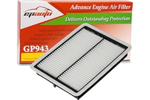 EPAuto GP943 (CA11943) Replacement for Hyundai / Kia Rigid Panel Air Filter for Santa Fe Sport (2017-2018), Sedona(2015-2021)