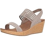 skechers beverlee smitten kitten wedge sandal
