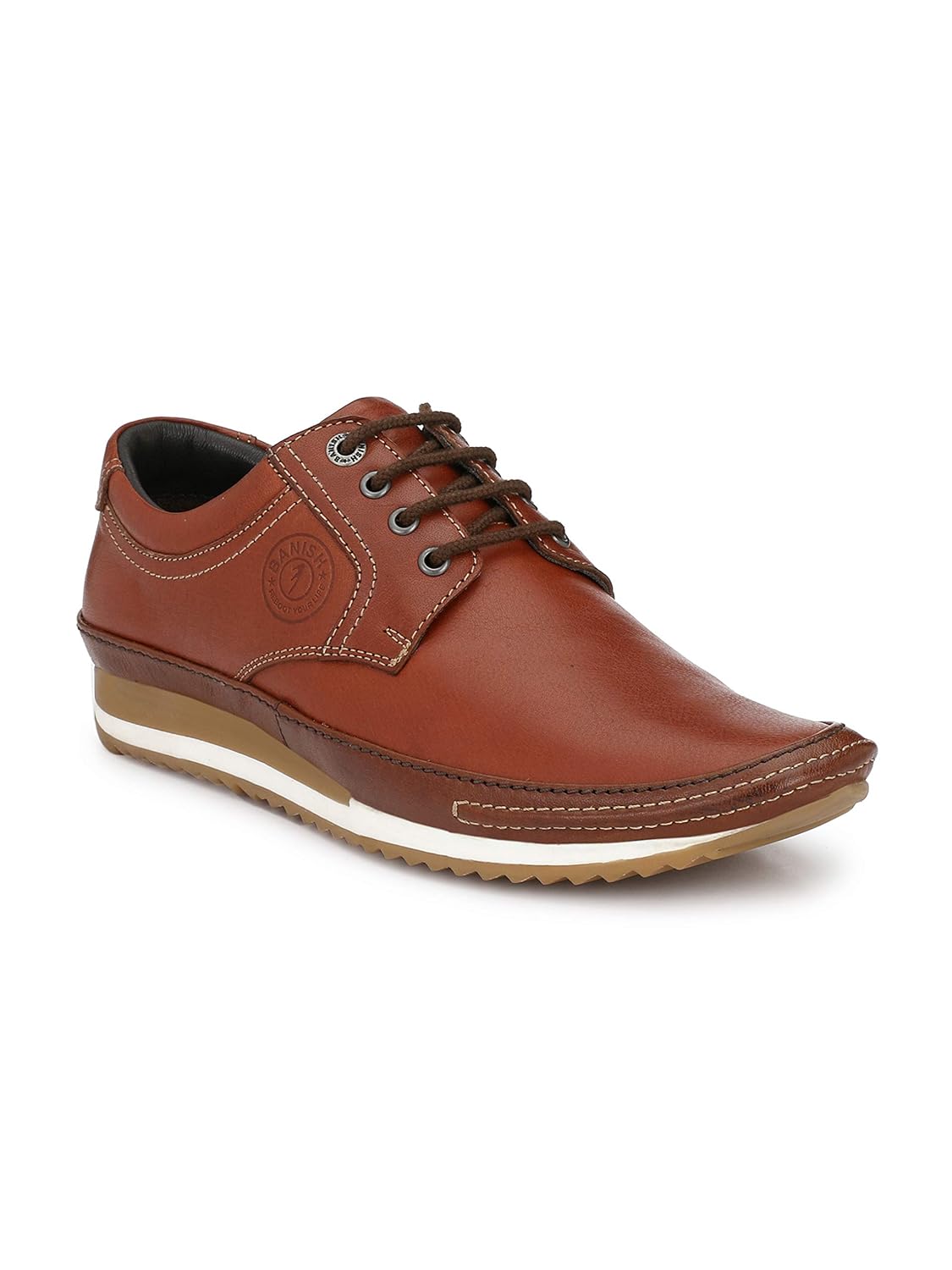 Buy BANISH Leather Boat Shoes for Men at Amazon.in