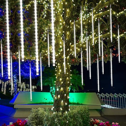 meteoros lluvia luces led petrichor luz