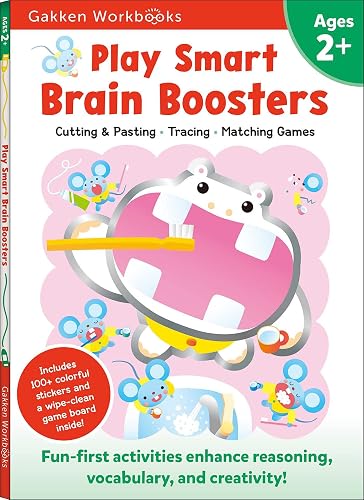 Play Smart Brain Boosters Age 2+: Preschool Activity Workbook with ...