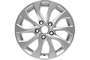 Factory Wheel Replacement New 16x6.5" 16 Inch Silver Replacement Alloy Wheel Rim for 2016 2017 2018 2019 Nissan Sentra| ALY62756U20N | Direct Fit - OE Stock Specs