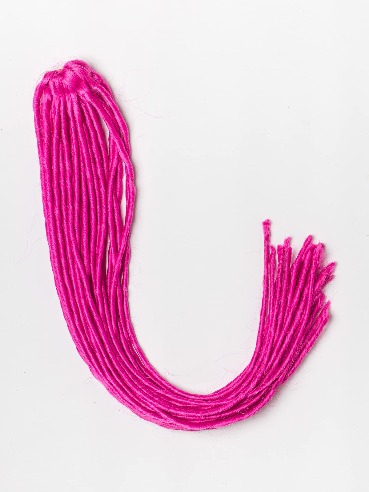 DreadLab - Soft Style Double Ended Synthetic Dreadlocks Twists 10 Pack (Shocking Pink)