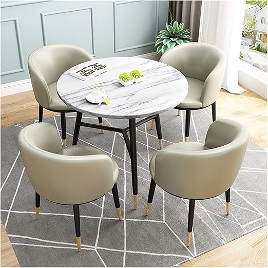 DYYD Tabla de ocio y Presidente de combinación Balcón Salón Comedor