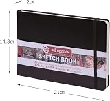 Talens Art Creation Sketchbook Black 14.8 x 21 cm 80 Sheets 140 g/m² view 2