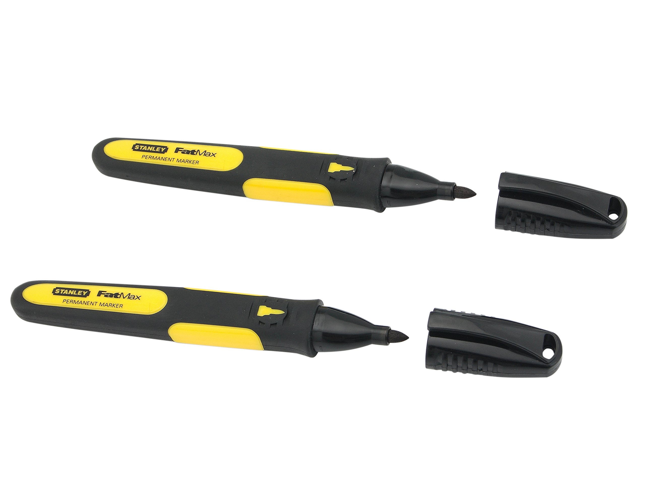 Stanley 0-47-312 FatMax Fine Tip Marker (Pack of 2) - Multi-Color