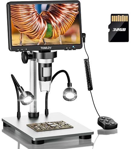 thumbnail image 2 of AmScope SH-2TZ-SL-DK 5X-80X Trinocular Zoom Stereo Microscope With Lights & Gem Clamp 2 of 6