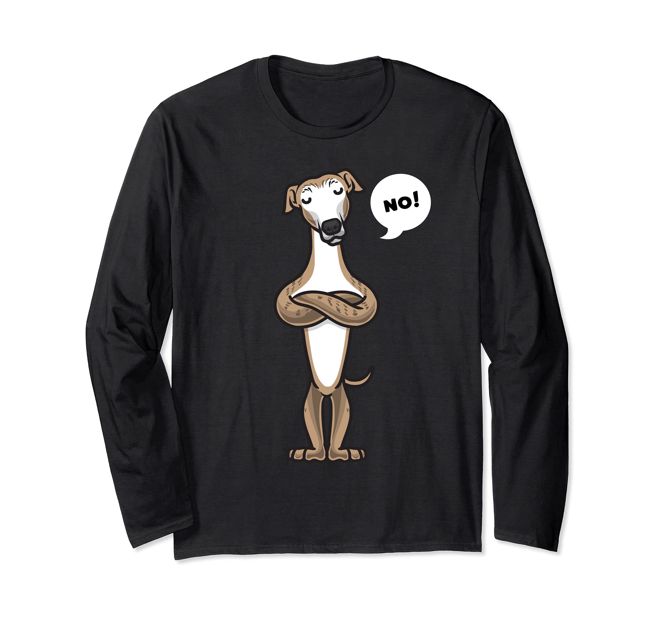 Stubborn Galgo Español Dog Owner Long Sleeve T-Shirt