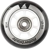 Rollerblade Wheelkit 72mm 80A, SG5 Bearings, 8 Pack