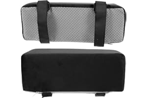 Chair Armrest Pads 2pcs Thick Foam Office Chair Arm Rest Pads, Ergonomic Soft Elbow Rest Support for Forearm Pressure Relief,