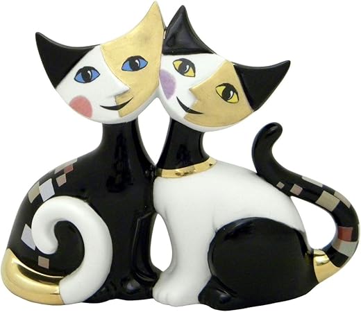 Goebel Statuette En Forme De Chat Pietro E Maria Dessinee Par Rosina Wachtmeister Amazon Fr Cuisine Maison