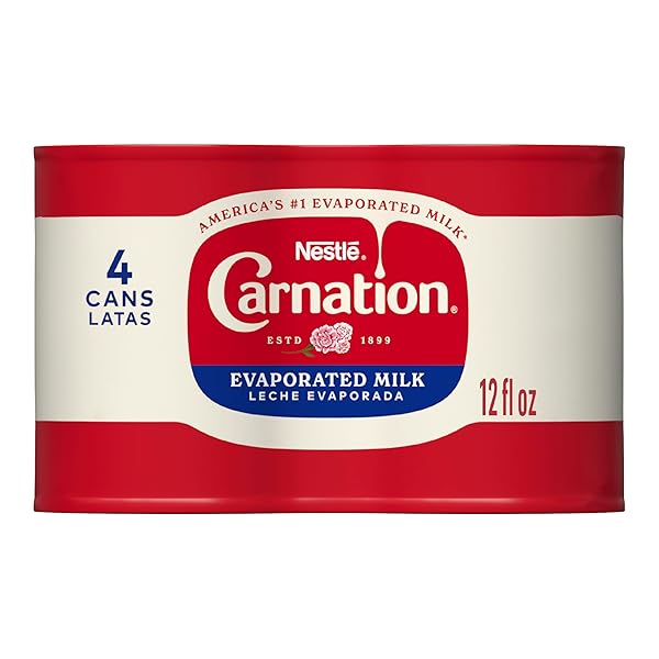 NESTLÉ CARNATION EVAPORATED MILK CANNED, VITAMIN D ADDED,...