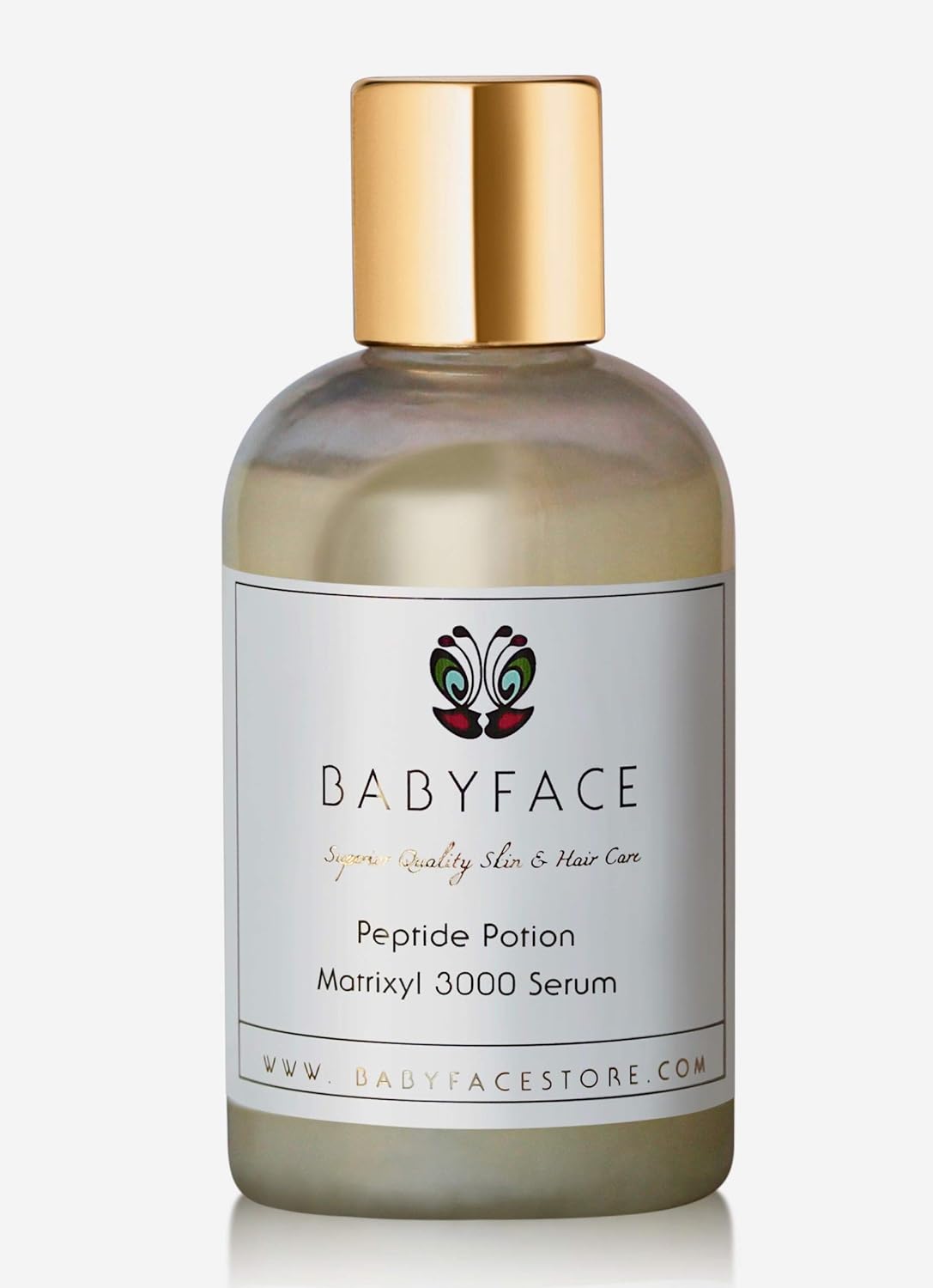 Babyface Peptide Potion Skin Tightening Serum - Instant Facelift 45% Matrixyl 3000 Concentrated Firming Serum 4.4 oz