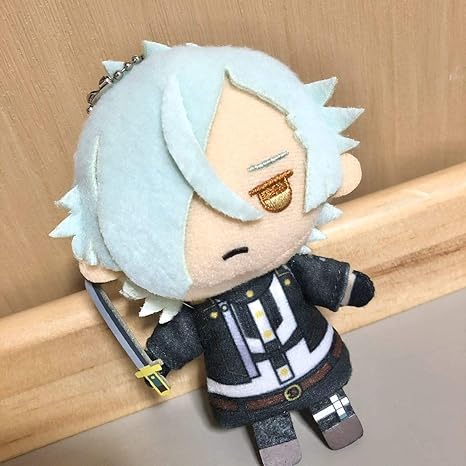 Amazon Co Jp 刀剣乱舞活撃 指の上シリーズ 源氏 膝丸 マスコット ぬいぐるみ 刀剣乱舞 活撃 髭切 膝丸 源氏 キーホルダー グッズ ファン ホビー 通販