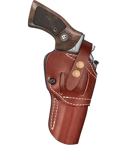 Amazon.com : Bianchi Model 5BHL Thumbsnap Suede Lined Belt Gun