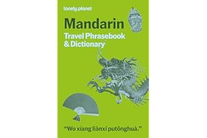 Lonely Planet Mandarin Travel Phrasebook & Dictionary 12 12th Ed.