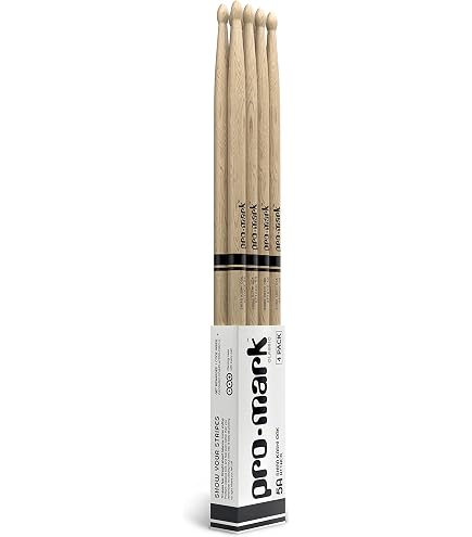 Amazon.com: Promark Japanese White Oak 5A Wood Tip Drum Sticks (2