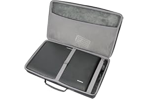 co2CREA Hard Case Compatible with PROSCAN/FANGOR/Sylvania 13.3 Inch Portable Bluray Player Swivel Screen DVD Video Player