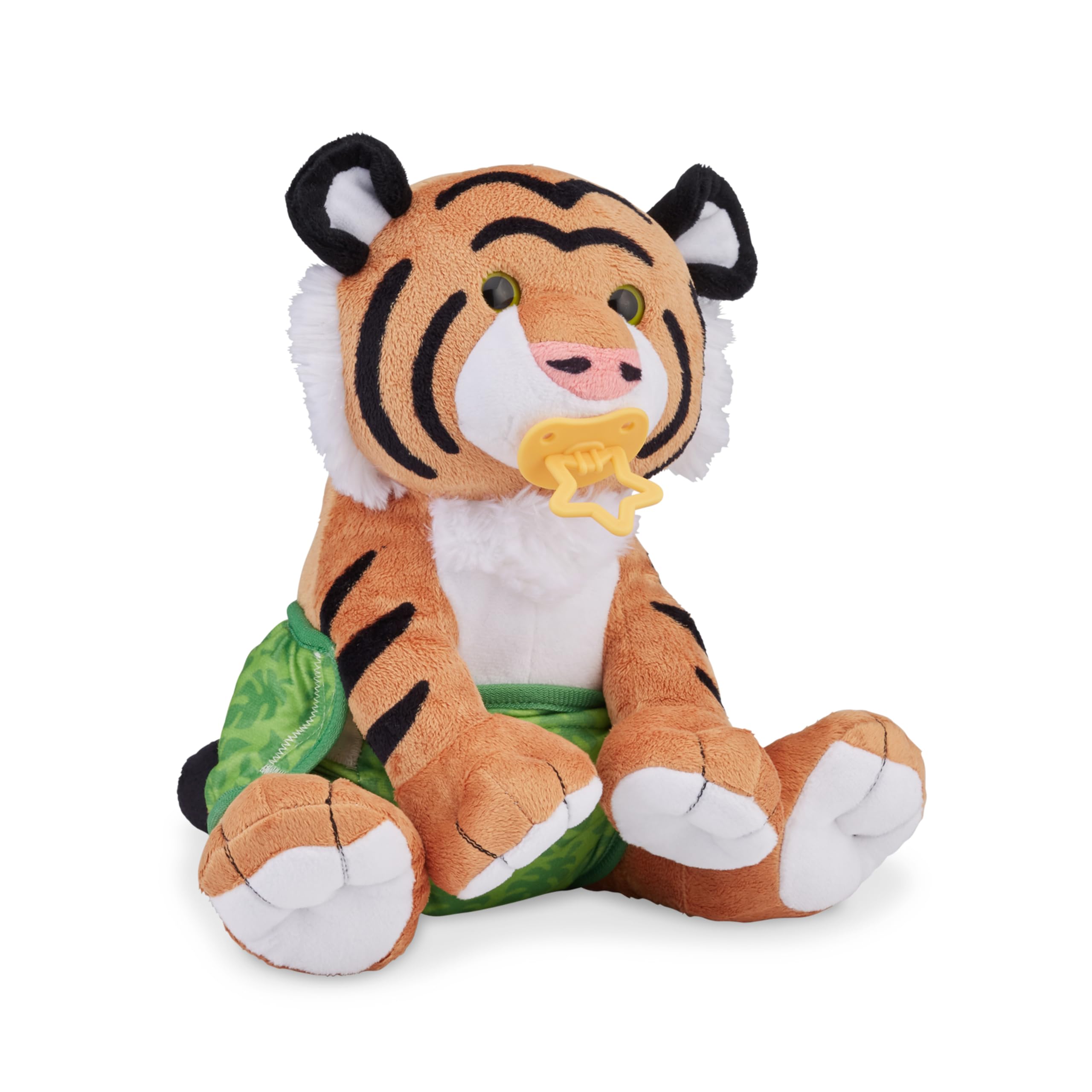 Melissa & Doug Baby Tiger Stuffed Animal, Soft Toy, All Ages, Gift for Boy or Girl