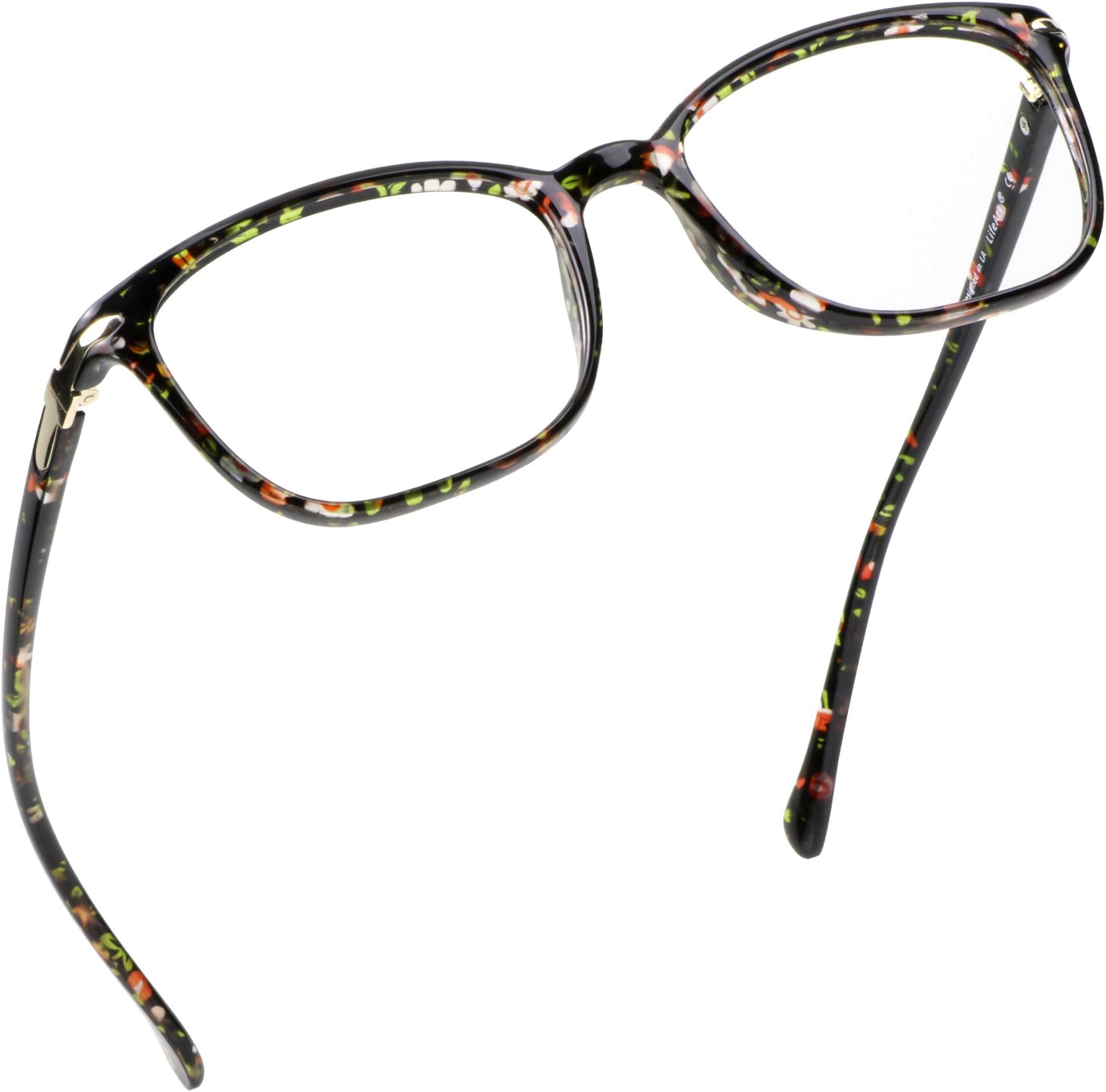 LifeArt Blue Light Blocking Glasses, Anti Eyestrain, Computer Reading Glasses,TV Glasses for Women Men