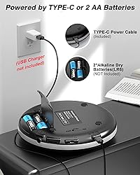Sunoony Walkman CD Player,Portable CD Player for