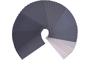 AUSTOR 63 Pieces Sandpaper 1000 1200 1500 2000 2500 3000 5000 7000 10000 High Assorted Grit Wet and Dry Sandpaper Sheets Asso