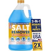 Concentrated Salt Remover, Washes Salt Off Boats, Cars, Engines &amp; Trailers | Marine Engine &amp; Outboard Motor Flush &mdash; Washes Salt Away &amp; Prevents Corrosion, Concentrated Salt Cleaner, Made in USA, 1 Gal