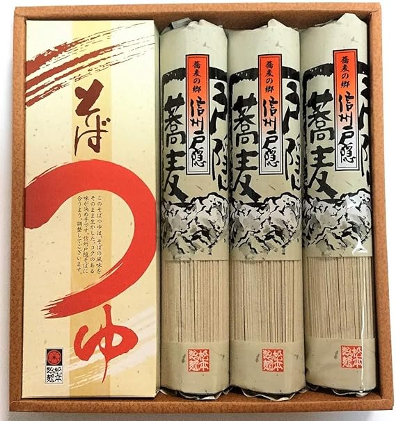 Amazon 信州 戸隠蕎麦 蕎麦の郷 信州戸隠 0g 3袋 ざるそば専用つゆ ml 6袋 セット おみやげ販売部 そば 通販