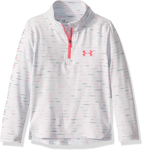 Amazon.com: Under Armour Girls' 1/4 Zip Long Sleeve Pullover: Clothing