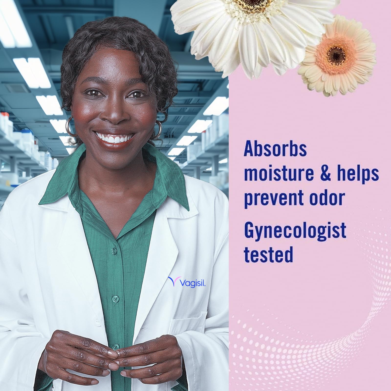 Vagisil Odor Block Deodorant Powder for Women, Helps to Prevents Chafing, Talc-Free, 8 Ounce (Pack of 3)