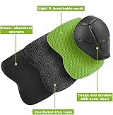 Heatigo Kids Protective Gear Set 6PCS Wrist Knee Elbow Pads Green view 5