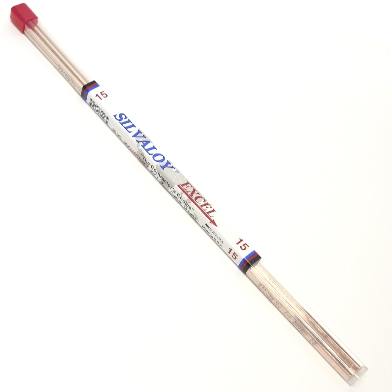 WOLVERINESILVALOY 15Brazing Rods 15 Silver1lb(28 rods)1tubeR53412