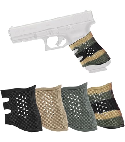 Tactical Grip Glove for Glock 26, 27, 28, 29, 30, 33, 36, 39 – Enhanced Comfort & Control, Non-Slip Rubber, Shock Absorbing, Easy Installation : Sports & Outdoors