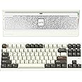 KEEBMONKEY WOBKEY Crush 80 Reboot CNC Aluminum 5-Second Quick-Release Triple-Mode Connectivity Mechanical Keyboard with Superior Acoustics (Pro White)