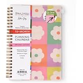 Blue Sky 2026-2027 Weekly &amp; Monthly Academic Planner, 5"x8", Daisy Checkers | 15-Month, April 2026 - June 2027, Flexible Cover With Zip Pouch, Wirebound, Tabs, Storage Pocket, Academic Year, Brook Gossen