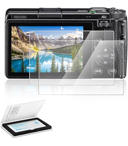 Pare-soleil pour objectif Ricoh GRIV & Kit de poignée pour
