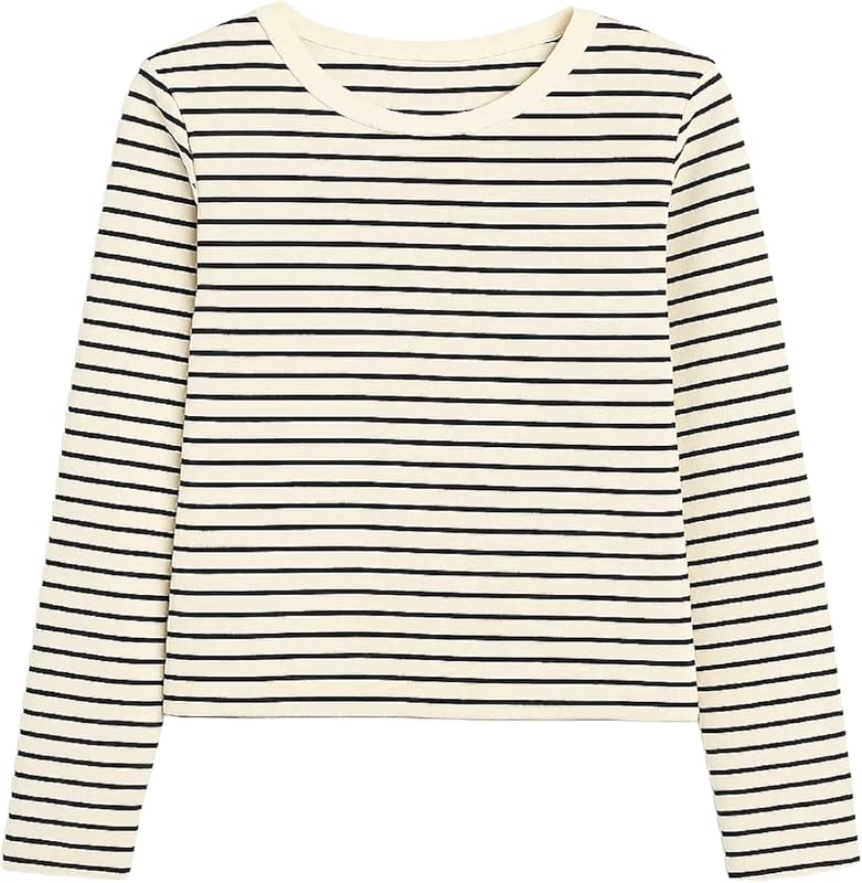 Top Premium in Misto Cotone da Donna Crema