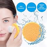Zngou 12Pcs Large Facial Sponges Reusable Natural Cellulose Pads for Face Wash view 4