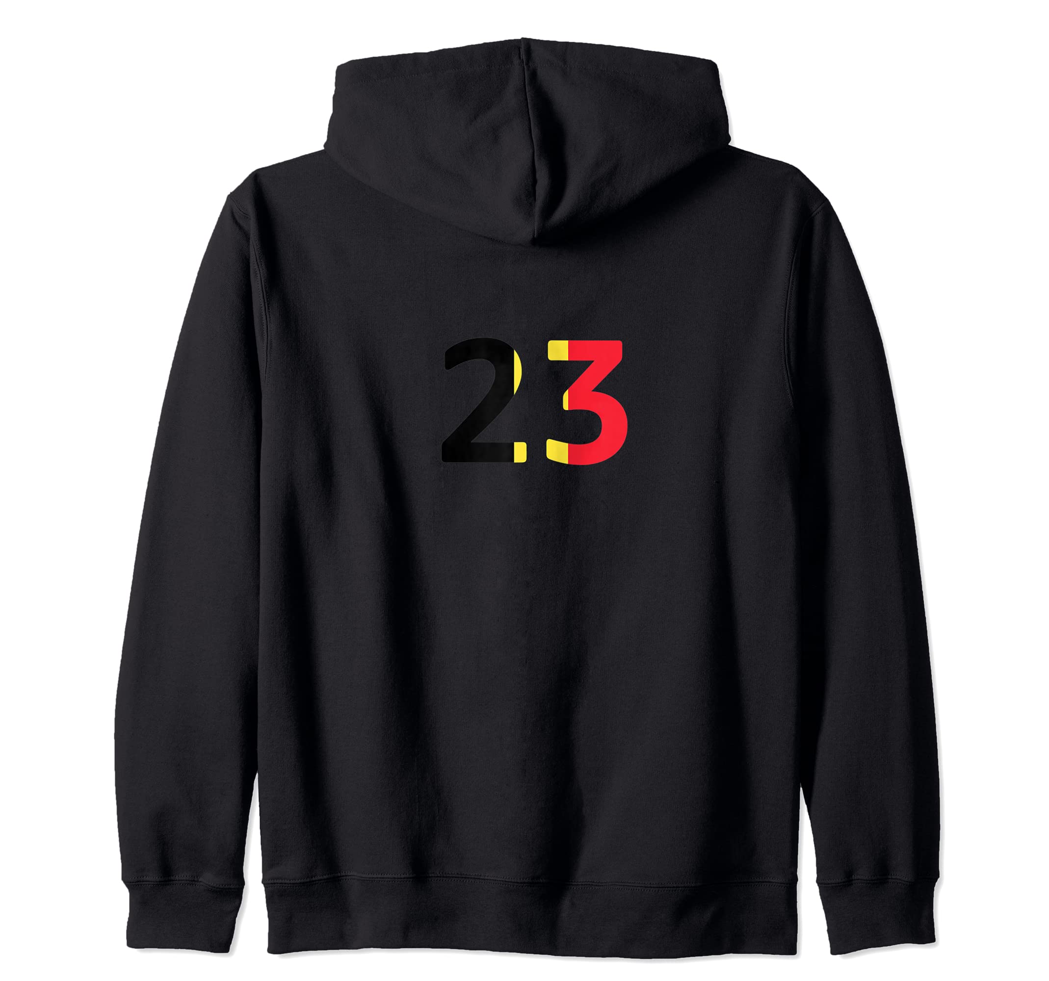 Flag Belgium Zip Hoodie