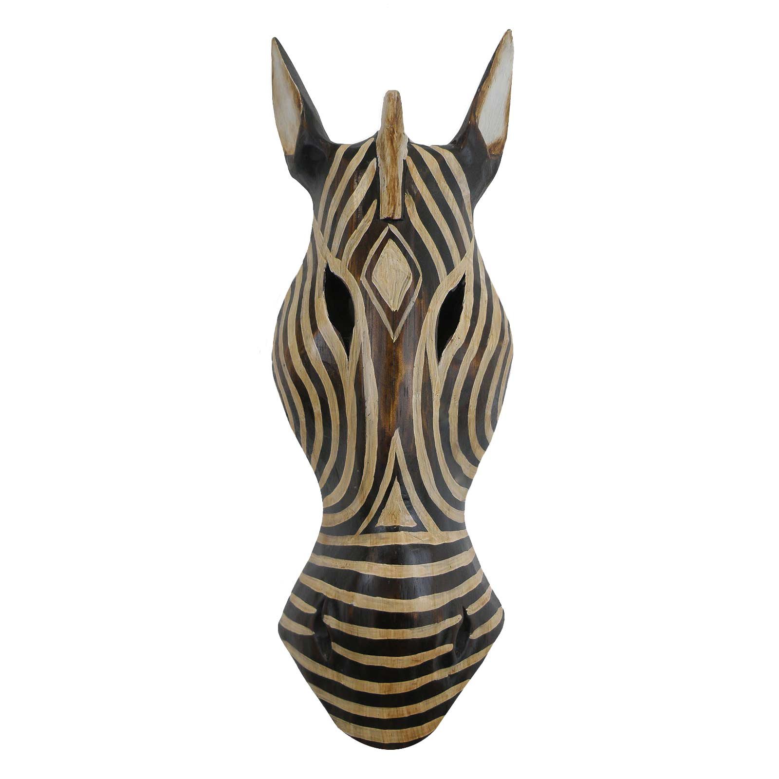 vendo Zebra Mask 30 CM Wooden Mask Bali