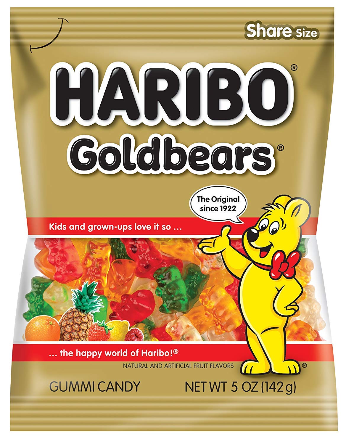 Haribo Gummy Gummies Candy Assorted Variety (Pack of 12) : Grocery & Gourmet Food