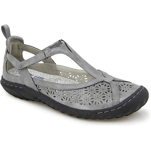 thumbnail interactive-video image 1 of Jambu Women's Daffodil Mary Jane Flat - APMA Approved Comfort Shoes With Memory Foam 1 of 12