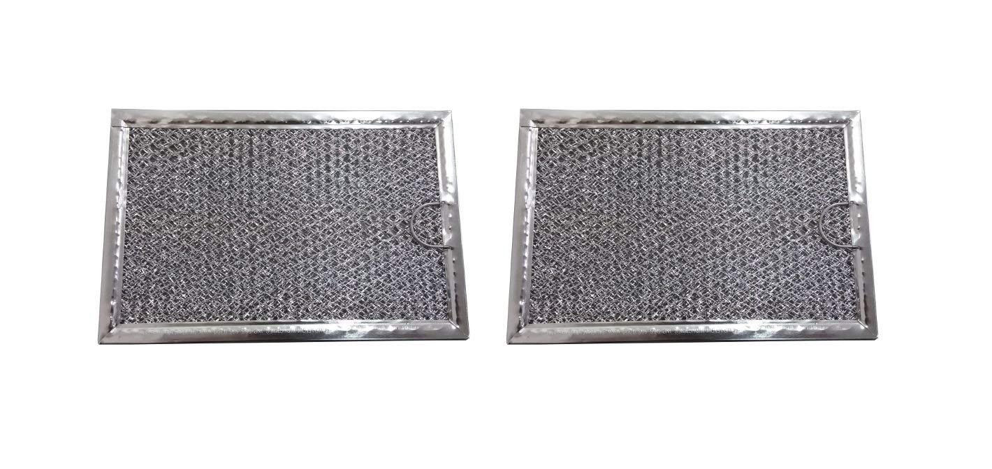 2 Pack Aluminum Mesh Microwave Grease Filter for Frigidaire 5304464105 - New