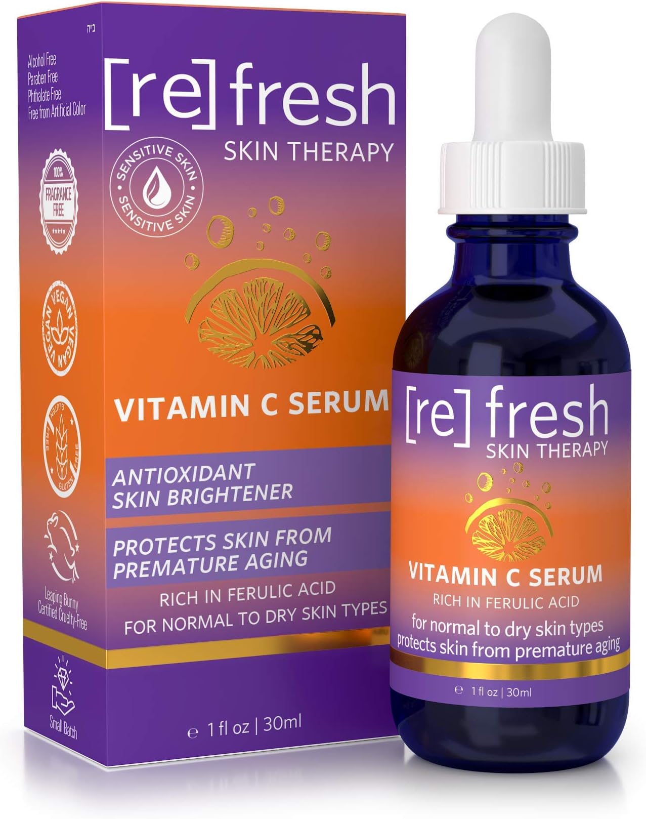 Refresh Skin Ferulic and Hyaluronic Acid Facial Serum