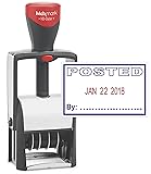 MaxMark Heavy Duty Self Inking Date Stamp with