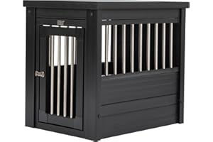 New Age Pet ecoFlex Pet Crate/End Table, Espresso, Small