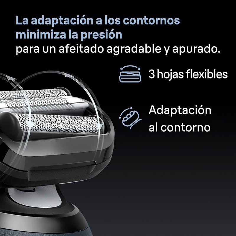 Series 6 Afeitadora Eléctrica Hombre, 62-S7650CC,Plata