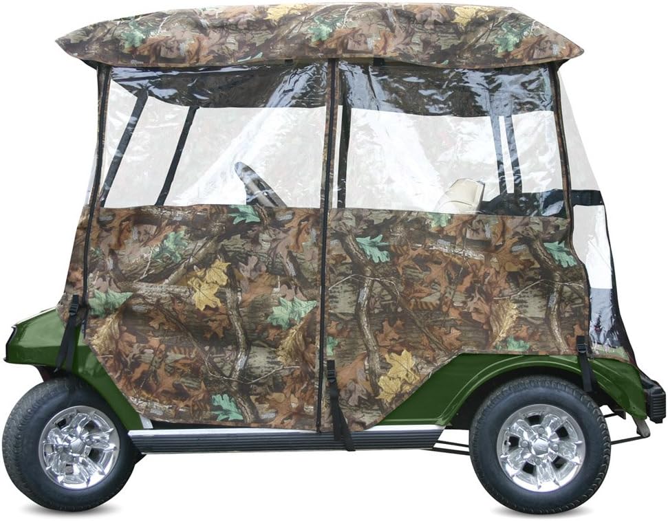 Classic Deluxe Camo 2 Passenger 4 Sided Golf Cart