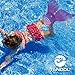 Tendol Mermaid Swimming Fin, with new strong adjustable strap. (Purple)